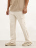 Comfort Fit Double Pocket Jogger | Beige