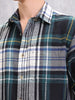 Textured Checkered Regular Fit Shirt | Green