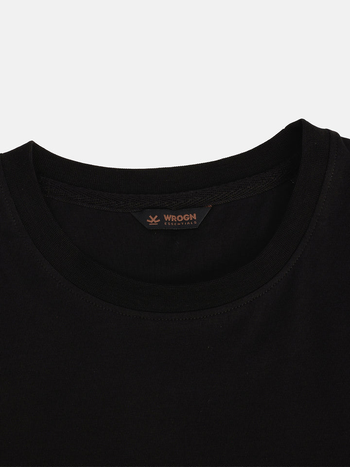 Essential Supima Crew Neck T-Shirt | Black