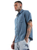 Summer Blue Short Sleeve Shirt