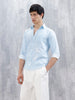 Wrogn Regular Fit Printed Casual Shirt | Blue