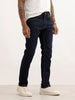 Solid Slim Fit Denim Jeans | Dark Blue