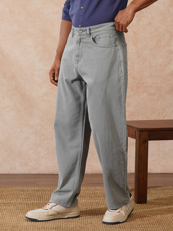 Casual Anti Fit Jeans | Grey