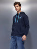 Men's Comfort Fit Hooded Sweatshirt   |  Navy Blue