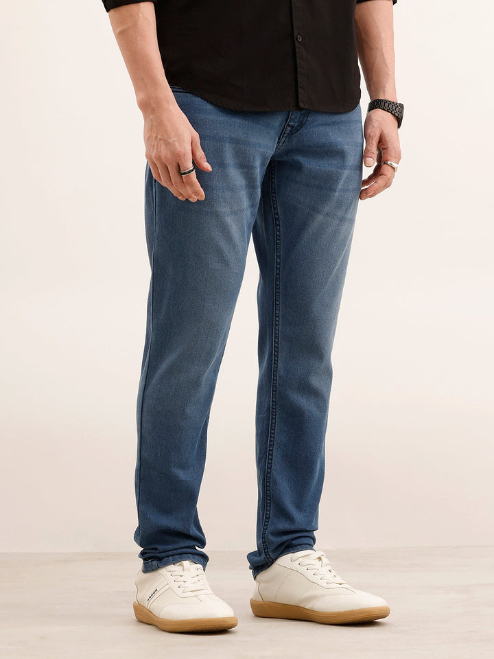 Slim Fit Denim Jeans | Light Blue