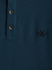 Jacquard Collar Pique Polo T-Shirt | Teal