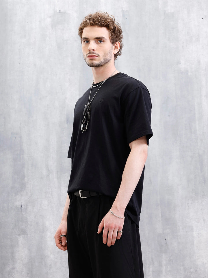Heavy GSM Oversized Fit T-Shirt | Black