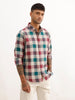 Regular Fit Full Sleeve Checkered Shirt | Red