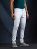 Basic White Slim Fit Jeans