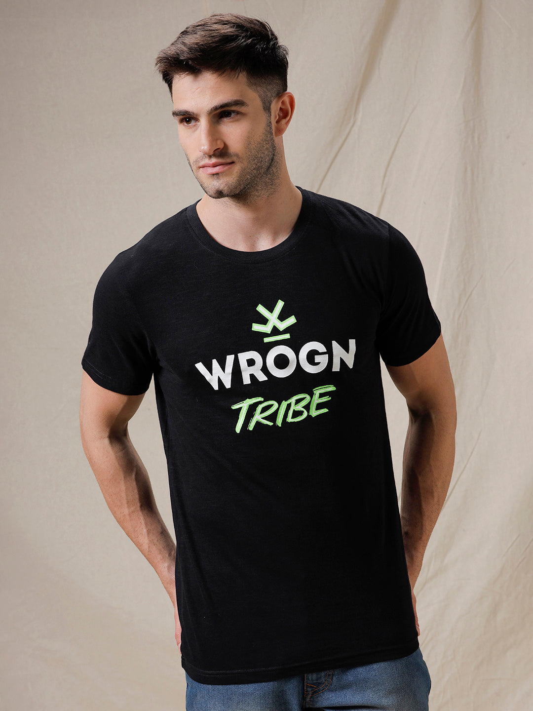 Wrogn Tribe Printed T-Shirt