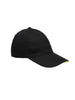 Black Canvas Baseball Cap