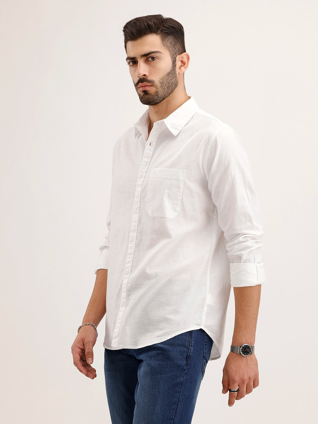Classic Regular Fit Shirt | White