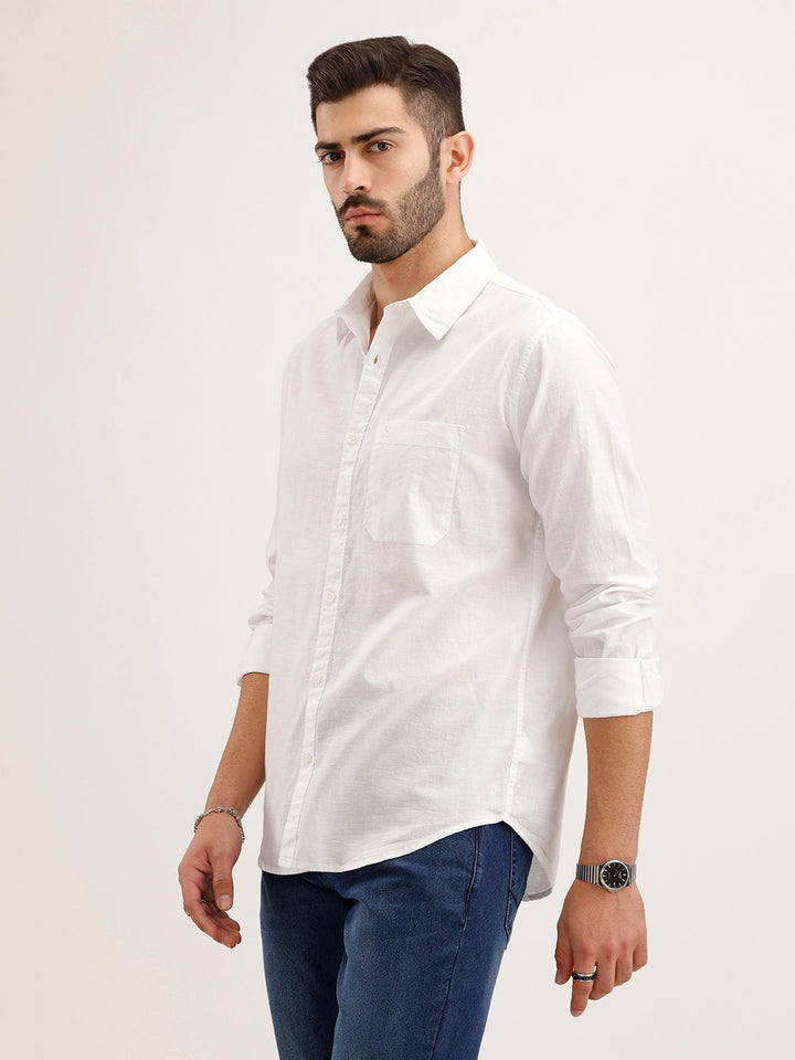 Classic Regular Fit Shirt | White