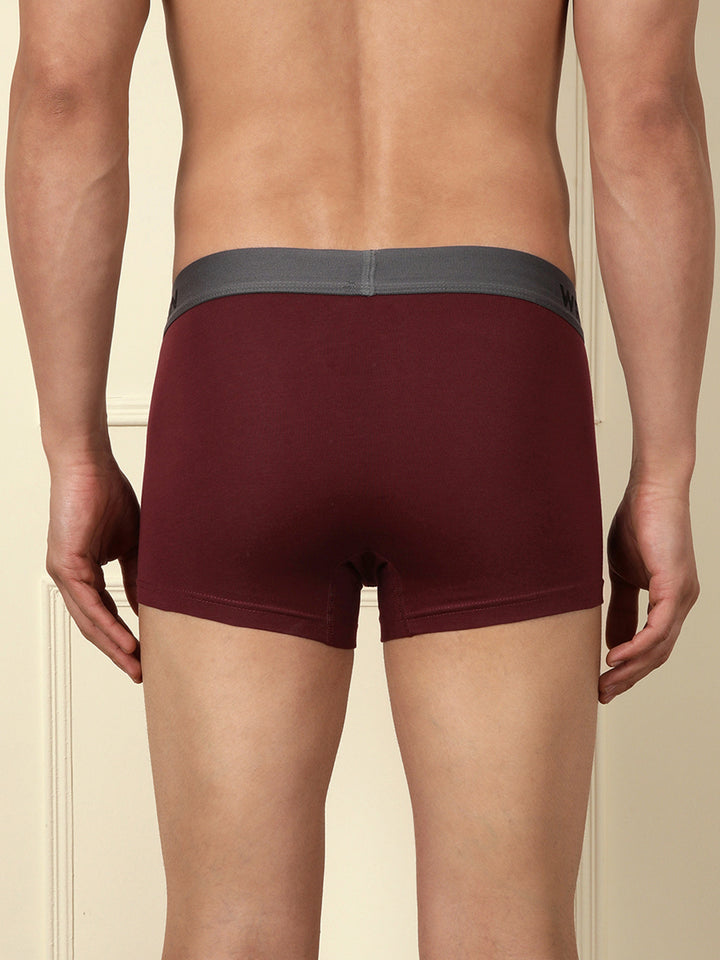 Soft Cotton Solid 3-Pack Trunks