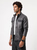 Classic Regular Fit Double Pocket Jacket | Grey | WTJK6403M