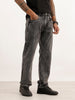 Washed Anti Fit Denim Jeans | Dark Grey