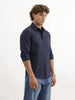 Slim Fit Checkered Shirt | Blue
