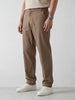 Classic Straight Fit Trousers | Brown