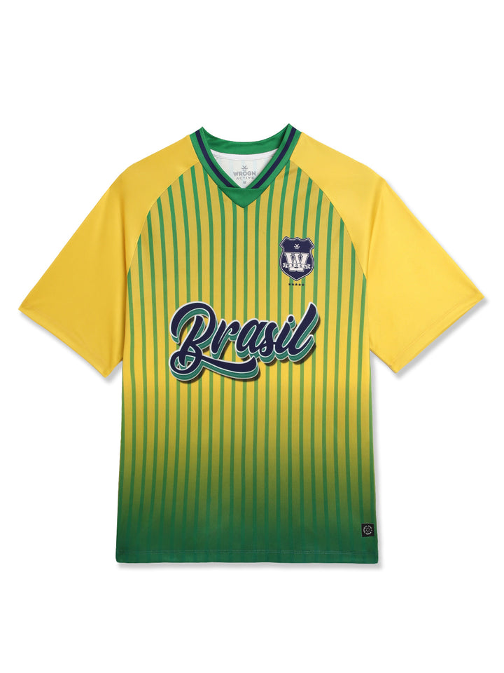 Wrogn Football Club Jersey x Brazil | Yellow