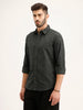 Textured Regular Fit Shirt | Dark Green