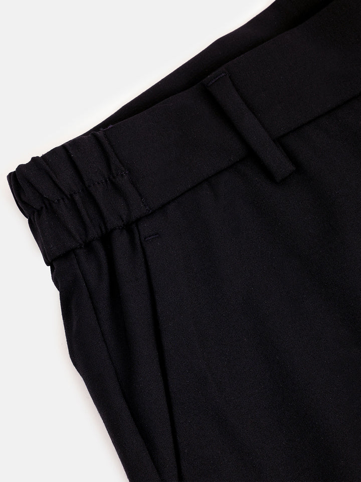 Travelite Straight Fit Trousers | Black