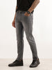 Faded Slim Fit Denim Jeans | Grey