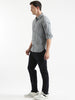 Solid Slim Fit Cotton Shirt