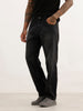 Faded Anti Fit Denim Jeans | Black