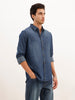 Classic Regular Fit Denim Shirt | Blue