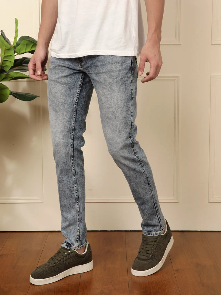Urban Skinny Fit Denim Jeans in Blue