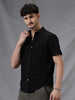 Effortless Black Short Sleeve Shirt