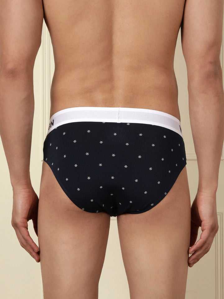 Pure Cotton Solid & Print 2-Pack Briefs