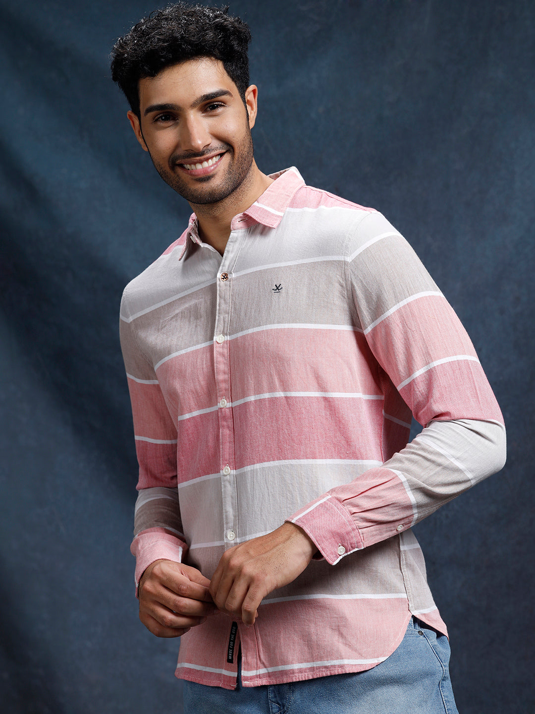 Dapper Striped Casual Shirt