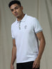 Wrogn Premium White Polo T-Shirt