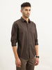 Solid Regular Fit Shirt | Dark Grey
