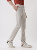 Solid Beige Classic Trouser