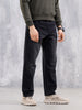 Men's Casual Anti Fit Jeans | Black