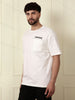 Heavy GSM Back Printed T-Shirt | Off White