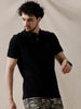 Sharp Solid Polo T-Shirt