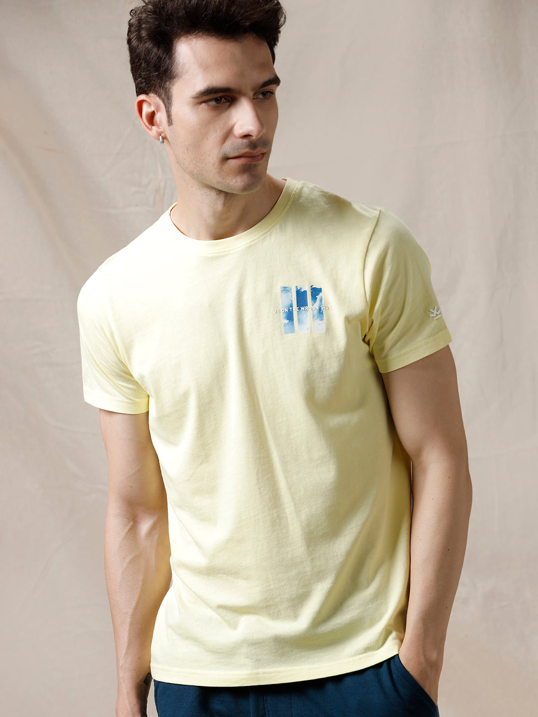 The Wrogn Side Slim Fit T-Shirt