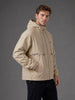 Technical Hooded Jacket | Active | Beige
