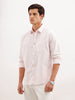 Regular Fit Striped Shirt  | Pink