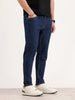 Skinny Cropped Denim Jeans | Dark Blue