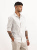 Classic Striped Full Sleeve Shirt | Grey