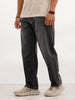 Loose Fit Faded Denim Jeans | Grey
