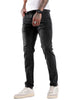 Classic Black Slim Fit Denim Jeans