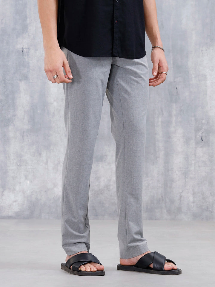 Men's Causla Slim Fit Trousers | Grey