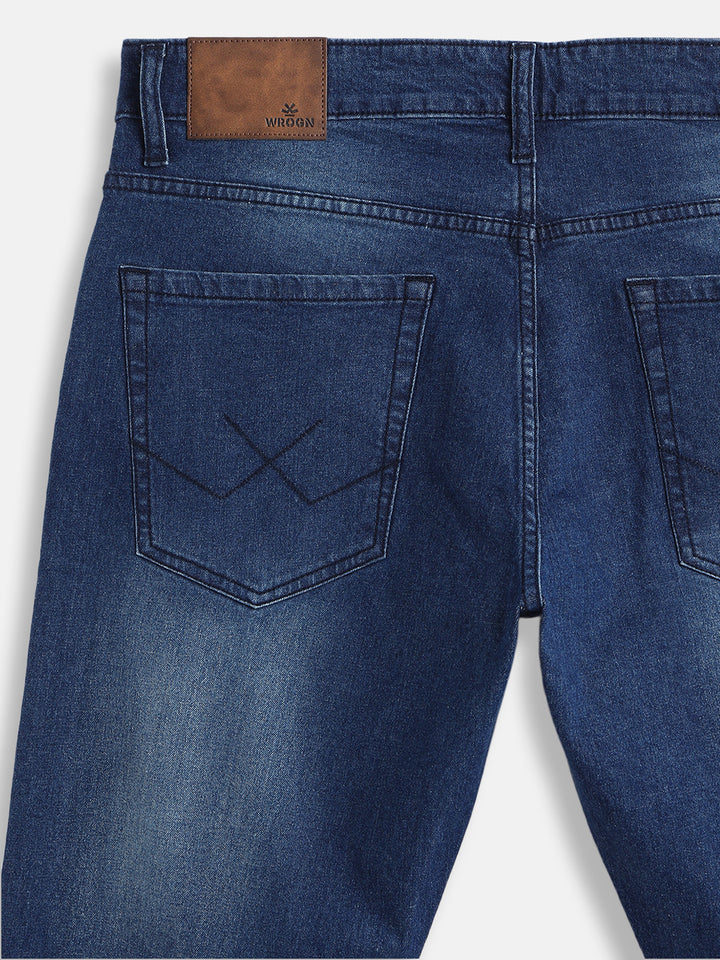 Vintage Fade Skinny Crop Jeans | Blue