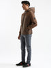 Hooded Full Sleeve Layered Jacket