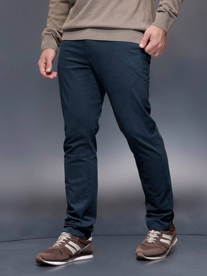 Classic Slim Fit Trouser   |  Navy Blue